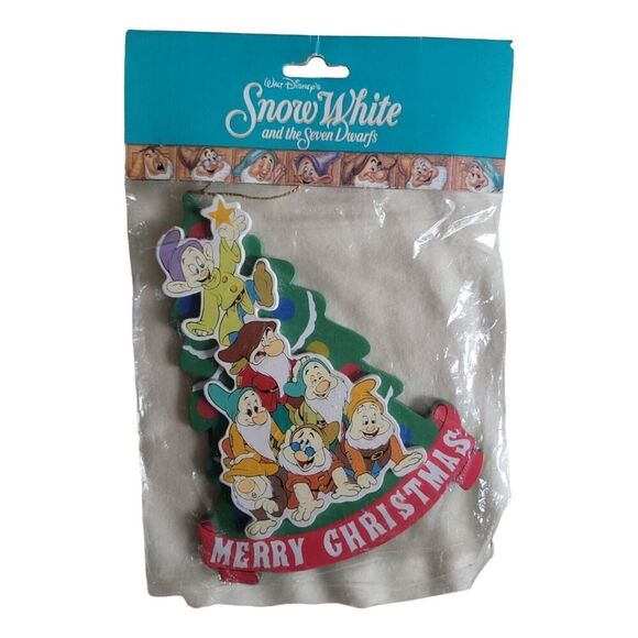 Vintage Disney Snow White Seven Dwarfs Kurt Adler Christmas ornament - Picture 1 of 2